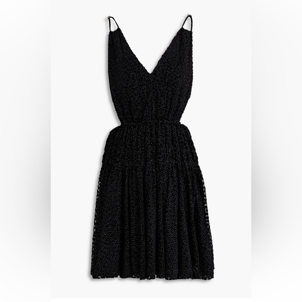 BNWT Maje Black Mini Dress Size S / Maje Size = 36 - Picture 3 of 7